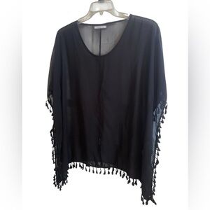 ❤️ Elegant Black Swim Coverup
